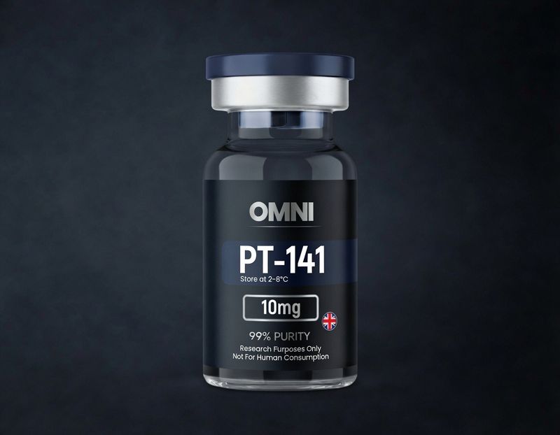 PT-141 10mg — Bremelanotide — research grade, supplied for laboratory use only